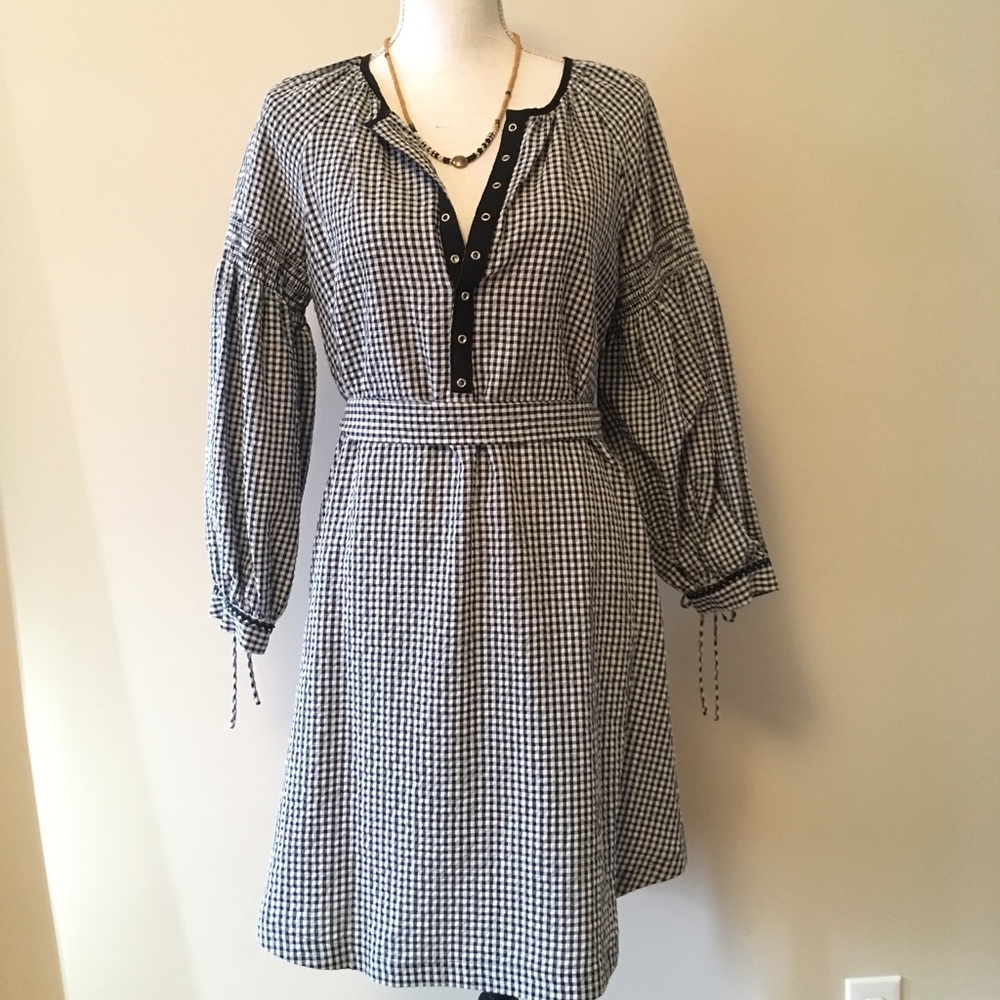 Top Shop Gingham Dress